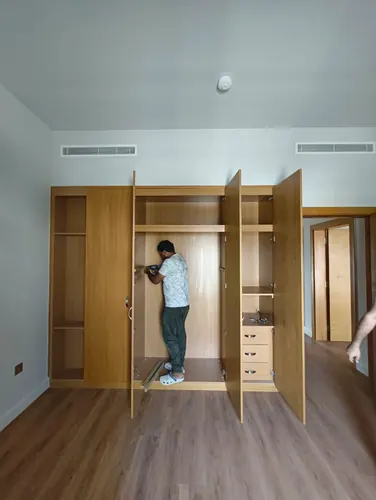 Fitted wardrobe built in Dubai — project 4